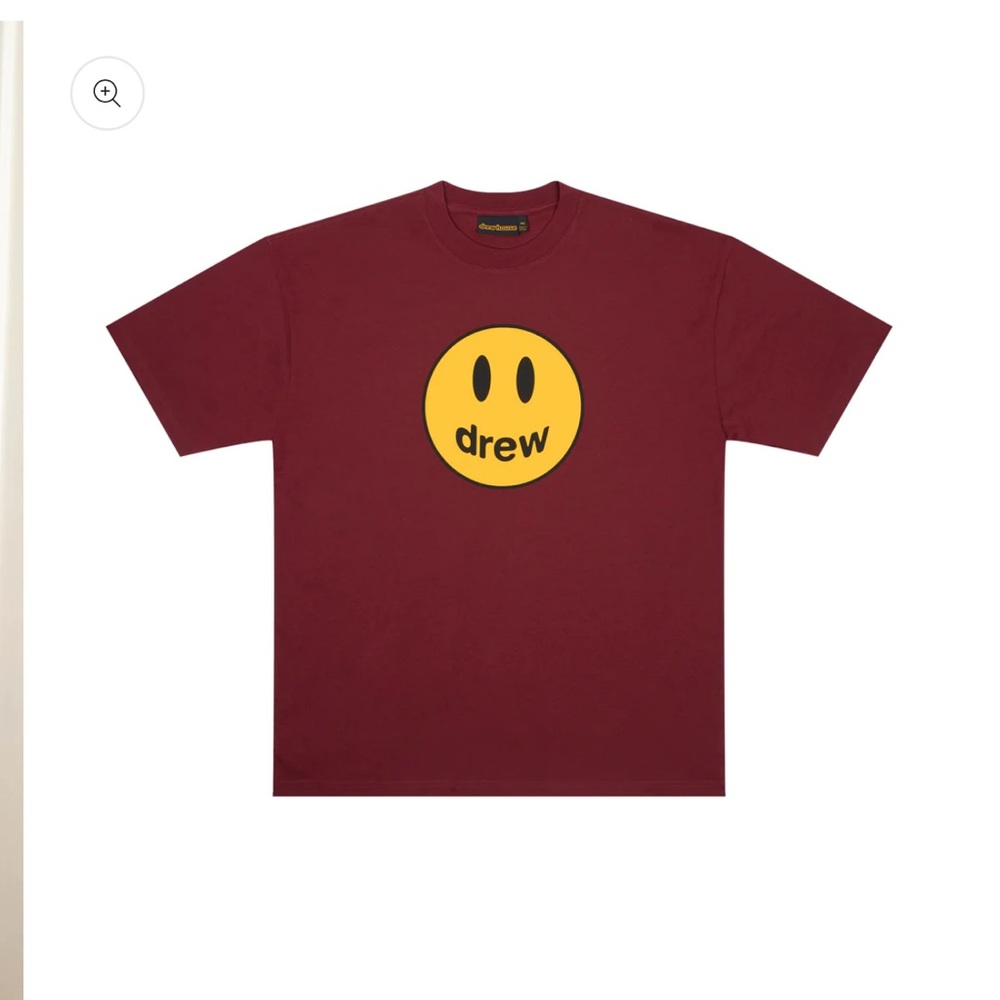 Drew House burgundy mascot tee M